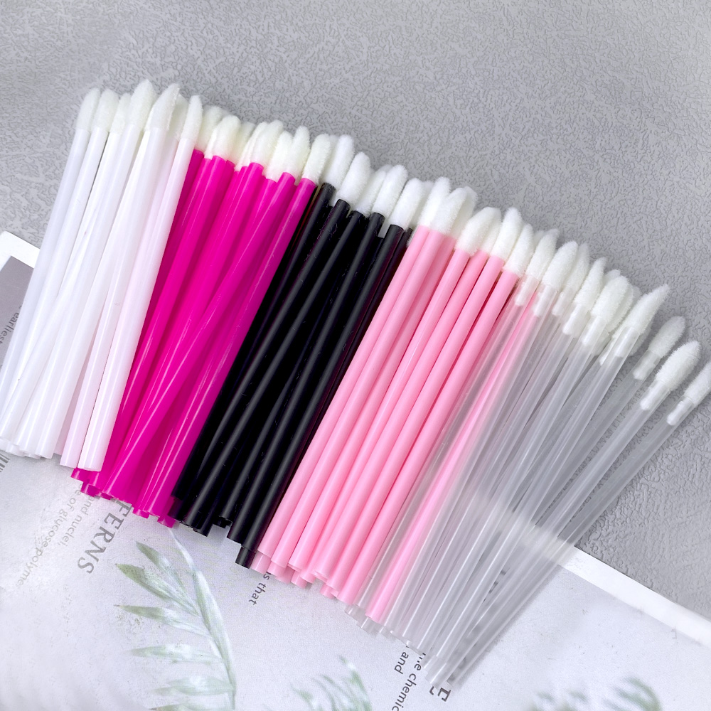 Women Bags Under 1000 - 50/1000 PCS Disposable Lip Brush ผู้หญิงอุปกรณ์เสริมขายส่งลิปสติก