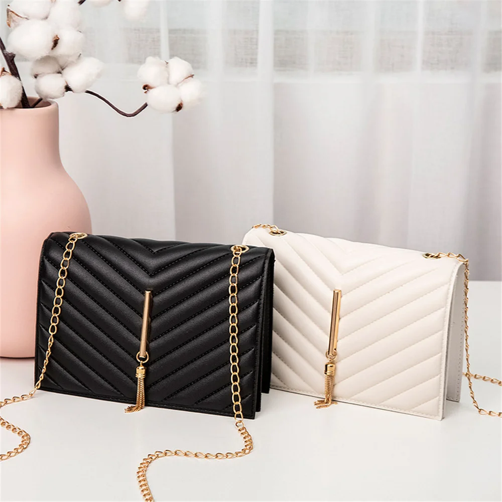 Women Bags Guess - แฟชั่นพู่ Flap Crossbody กระเป๋ารูปแบบ Mini ไหล่กระเป๋าผู้หญิง