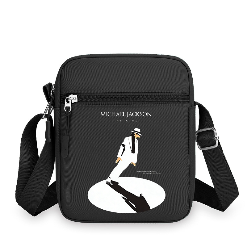 Women'S Bags Cross Body - กระเป๋าใส่โทรศัพท์ลายอนิเมะสำหรับผู้ชายและผู้หญิง MJ กระเป๋าสะพายข้างแฟชั่น Michael Jackson ของขวัญวันเกิด