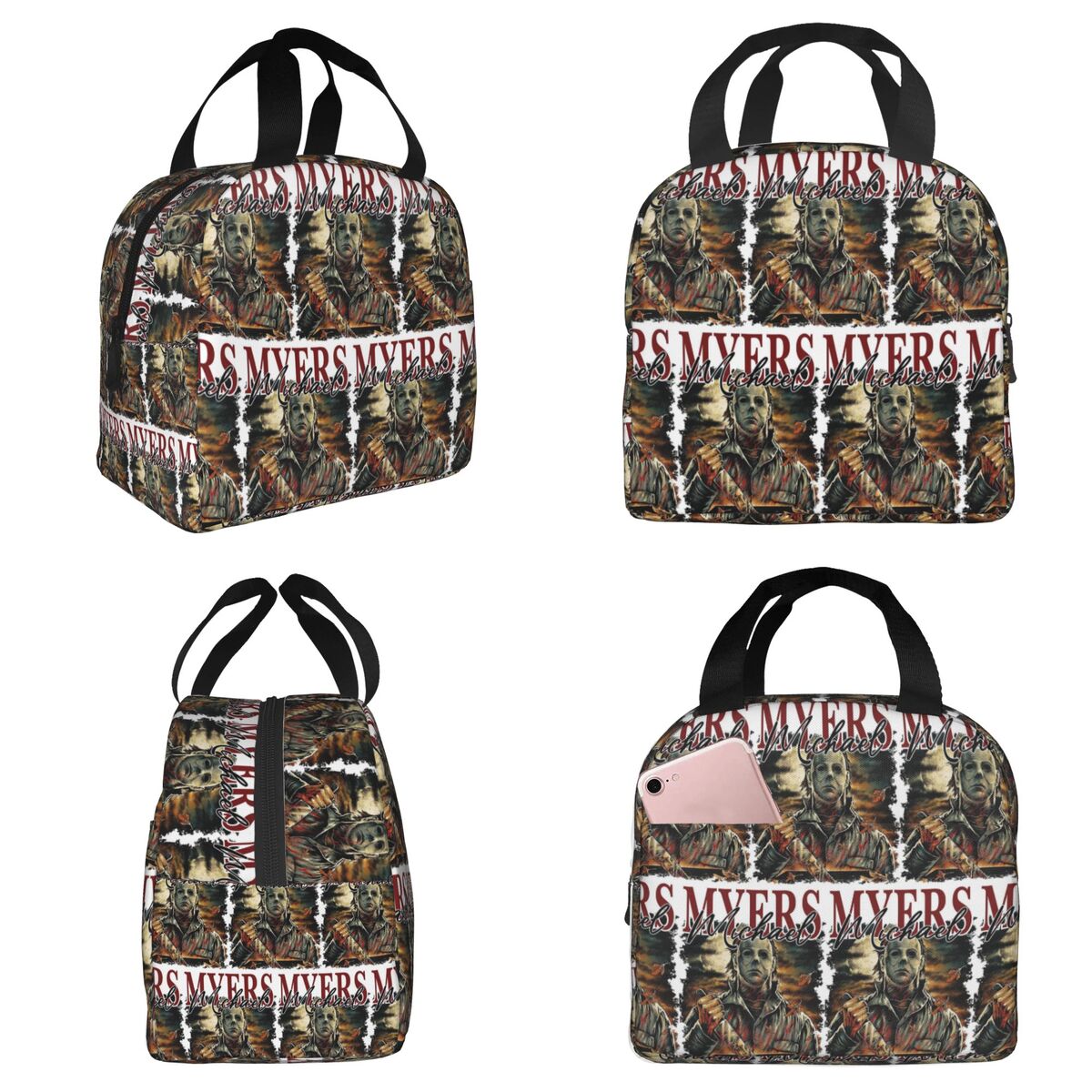 Women Bags Myer - ไมเคิล ไมเยอร์สกระเป๋าใส่อาหารกลางวันแบบมีฉนวนสำหรับผู้หญิง กล่องใส่อาหารเก็บความเย็นสำหรับสำนักงาน กล่องใส่อาหารกลางวันแบบกันรั่วซึม