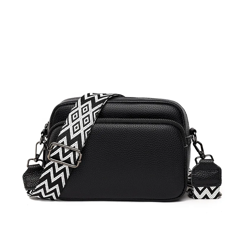 Women Bags Guess - ผู้หญิงกระเป๋าสะพายข้างหลายพื้นที่การออกแบบแฟชั่นความรู้สึกความจุขนาดใหญ่วัสดุ PU น้ําหนักเบากระเป๋าสะพายไหล่เดียว