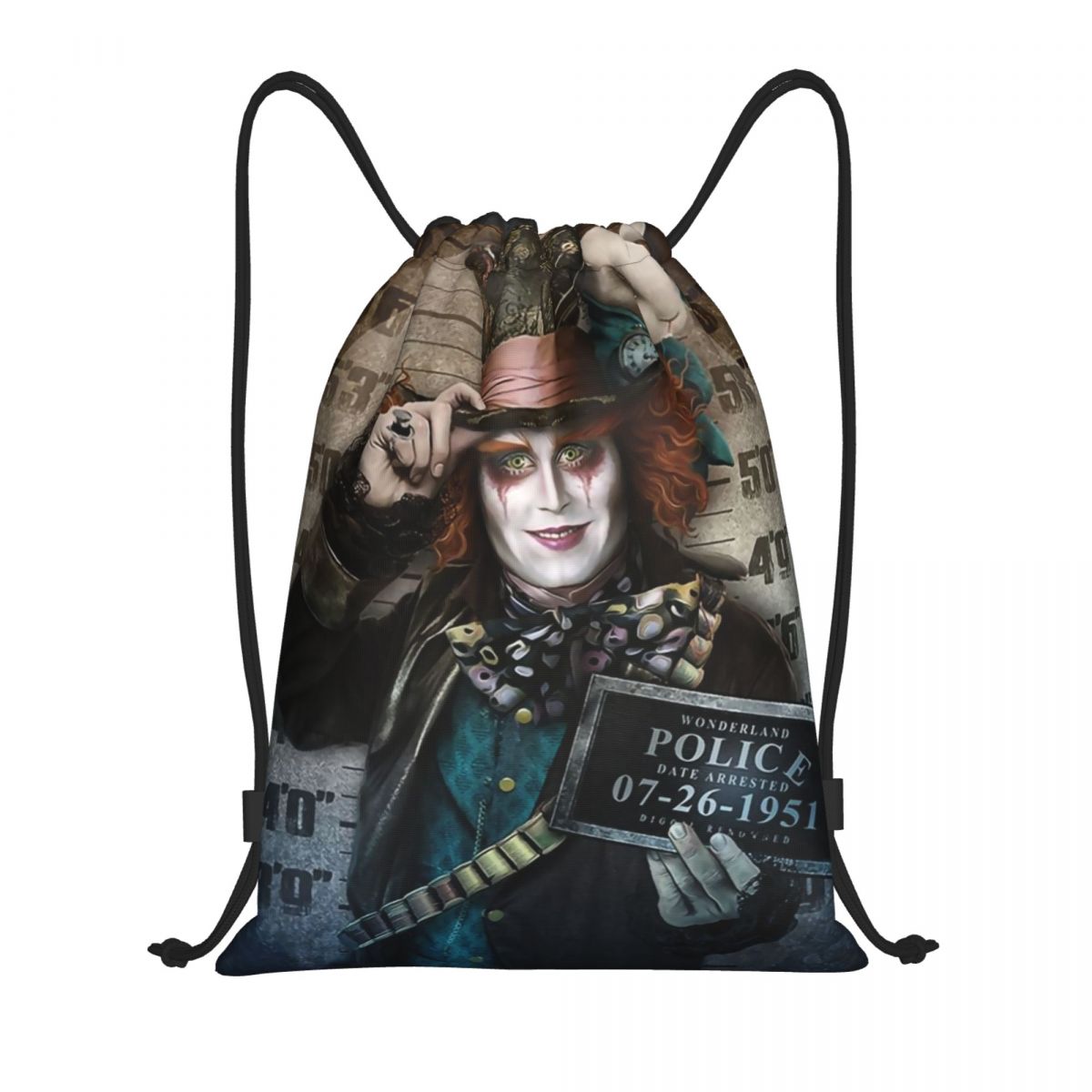 Women Bags Myer - ไมเคิล ไมเยอร์ส กระเป๋าเป้สะพายหลังลายหนังสยองขวัญฮาโลวีน กระเป๋าเป้แบบมีเชือกสำหรับผู้หญิงและผู้ชาย กระเป๋าออกกำลังกายแบบพับได้ กระเป๋าสำหรับฝึกซ้อม