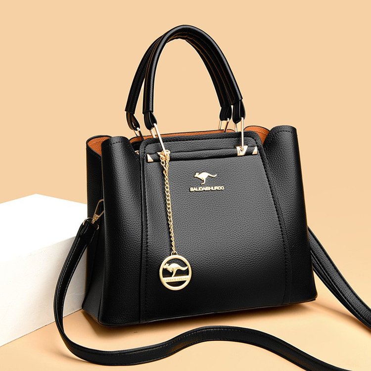 Women Bags Guess - 2024 ผู้หญิงหรูหราDesigner 3 ชั้นไหล่Crossbody Sacสุภาพสตรีขนาดใหญ่ความจุกระเป๋าถือหนังShopperยี่ห้อMessenger Totes