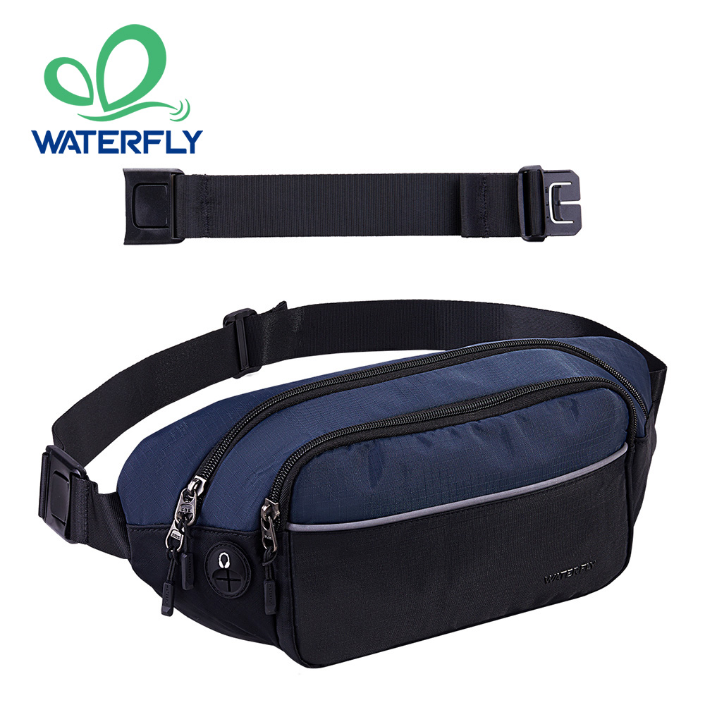 Women'S Bags Cross Body - WATERFLY Fanny Pack เอวกระเป๋าเอวขนาดใหญ่สําหรับผู้หญิงผู้ชายแฟชั่นกระเป๋าเข็มขัด Crossbody สําหรับเดินป่าวิ่งท่องเที่ยวเดิน