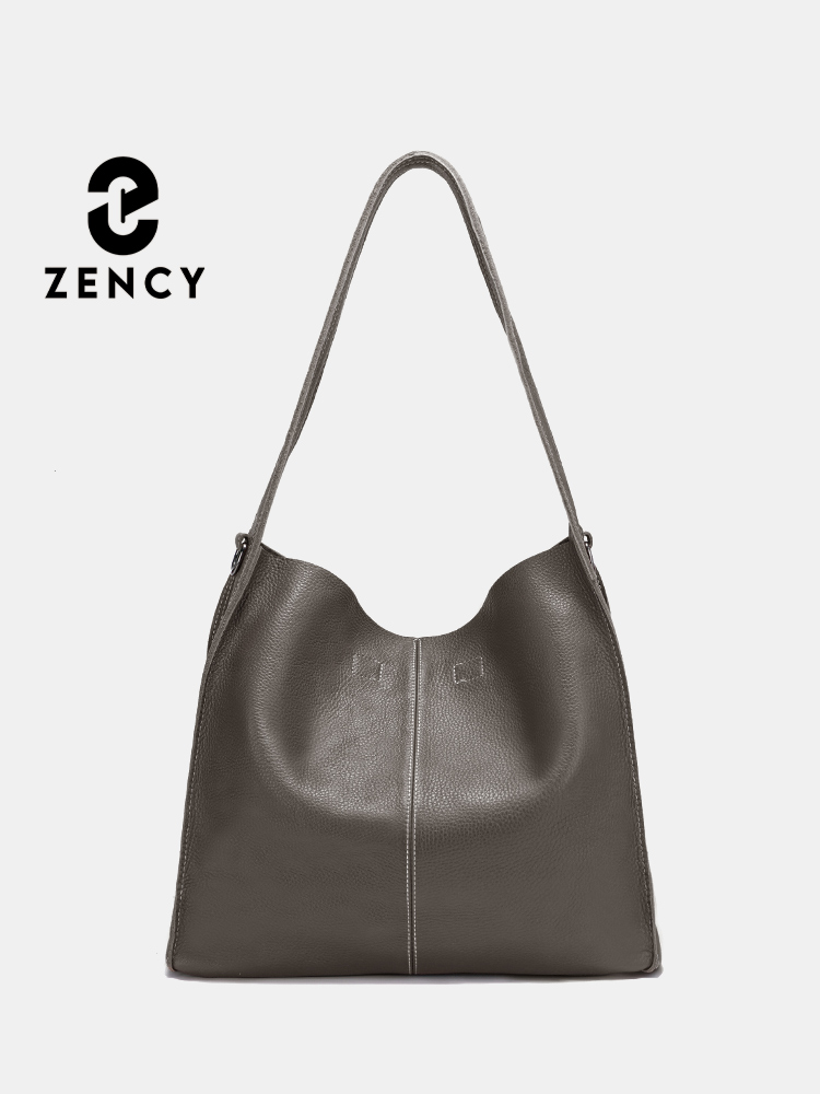 Women'S Vegan Bags - Zency 100% ของแท้หนัง Hobo ไหล่กระเป๋าผู้หญิงกระเป๋าถือ Crossbody