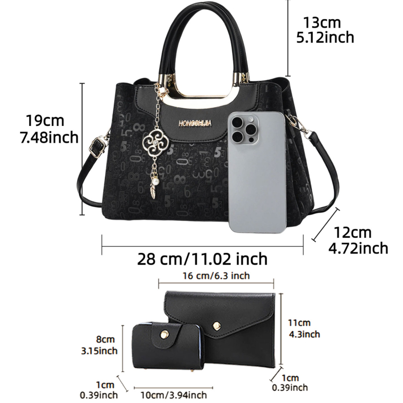 ชุดกระเป๋าถือแฟชั่นผู้หญิง 3 ช - Women'S Crossbody Bags บทวิจารณ์และราคา