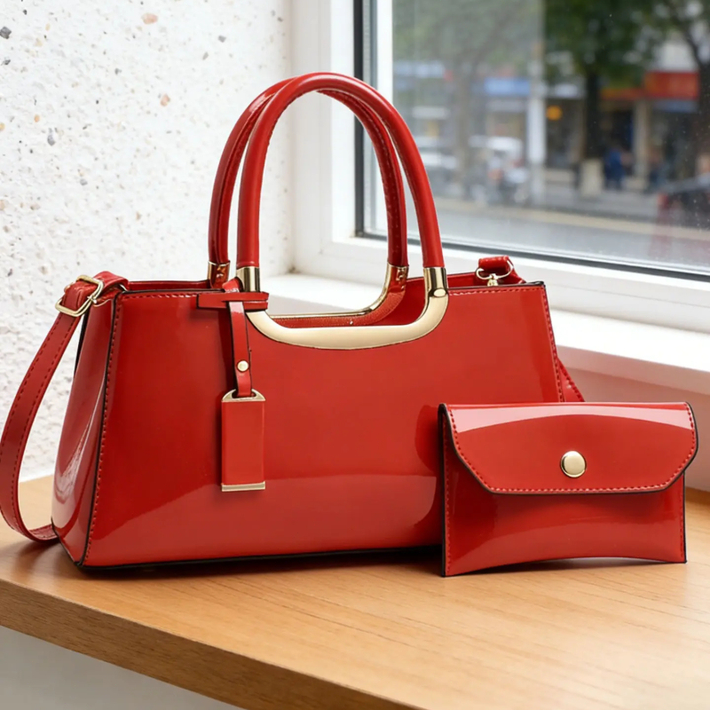 ชุดกระเป๋าถือสตรี วัสดุ PU หรู - Women'S Crossbody Bags บทวิจารณ์และราคา