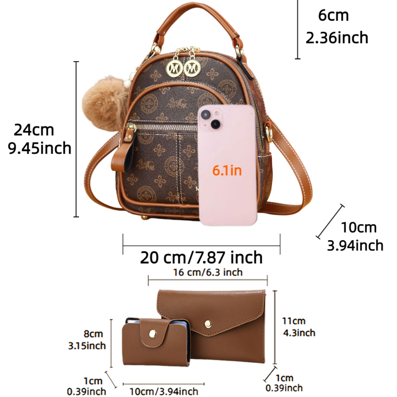 ชุดกระเป๋าผู้หญิง 3 ชิ้น กระเป - Women'S Crossbody Bags บทวิจารณ์และราคา