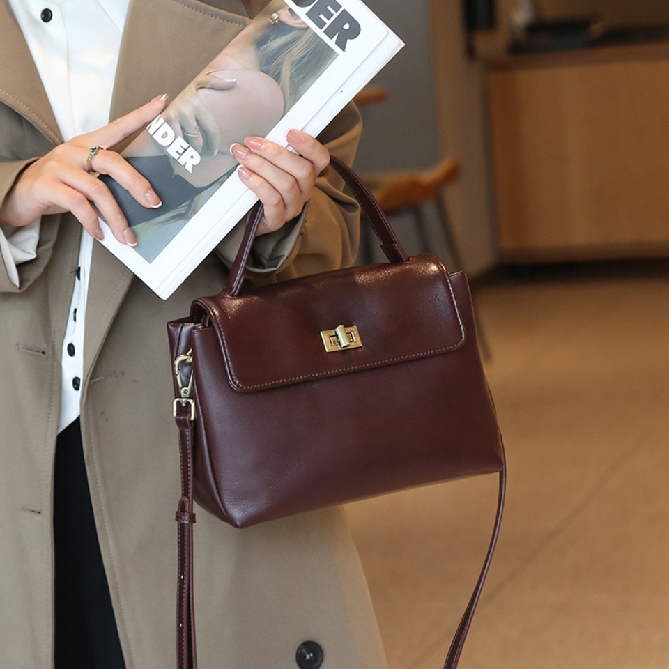 กระเป๋าถือหนังวัวแท้ 100% สำหร - Women'S Work Bags Designer บทวิจารณ์และราคา