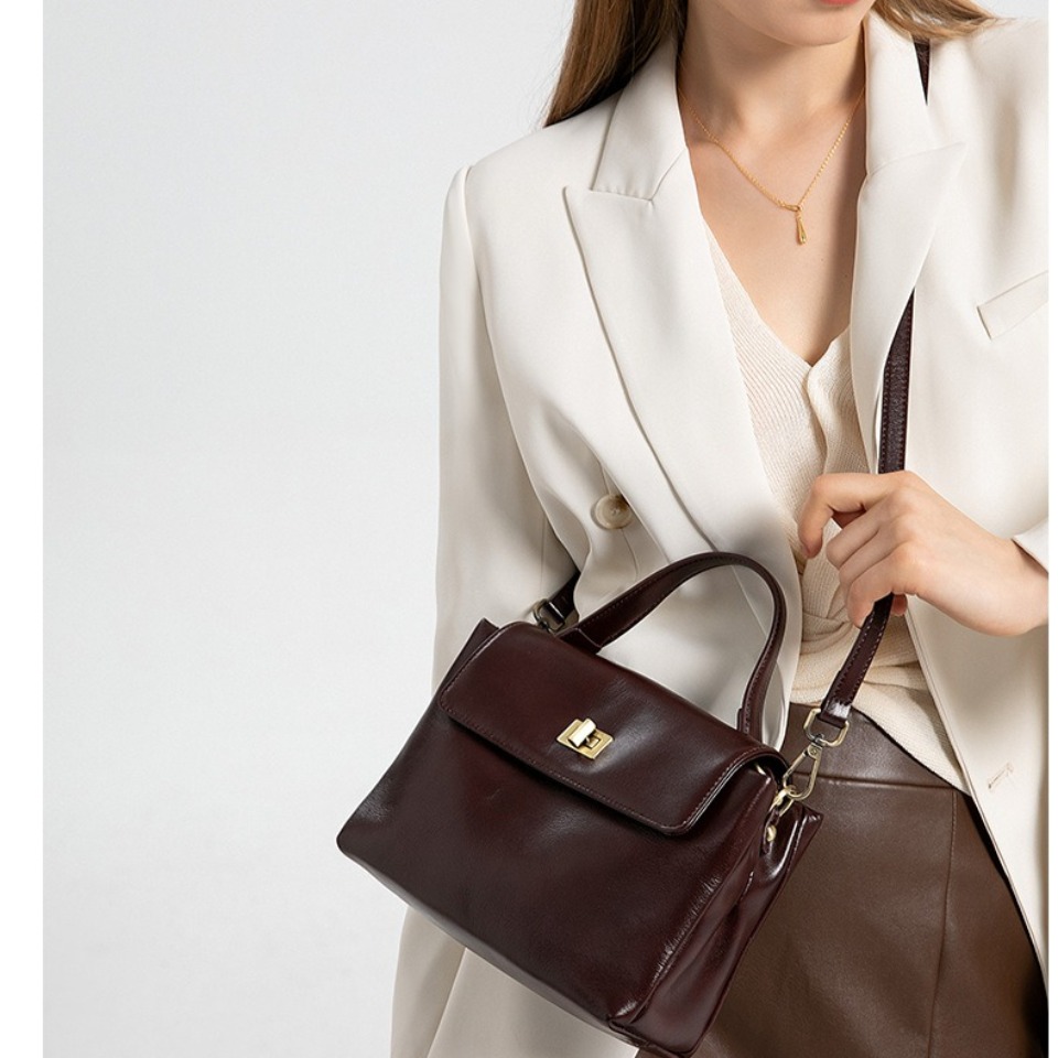 กระเป๋าถือหนังวัวแท้ 100% สำหร - Women'S Work Bags Designer บทวิจารณ์และราคา
