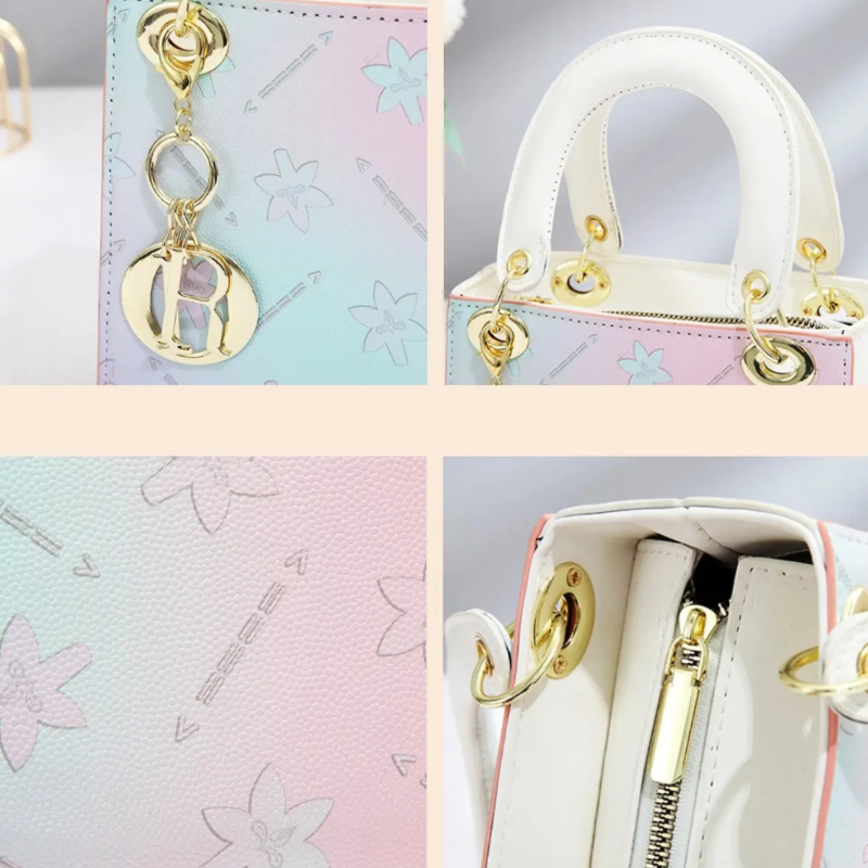 ชุดกระเป๋าสะพายข้างพิมพ์ลายไล่ - Women'S Crossbody Bags บทวิจารณ์และราคา