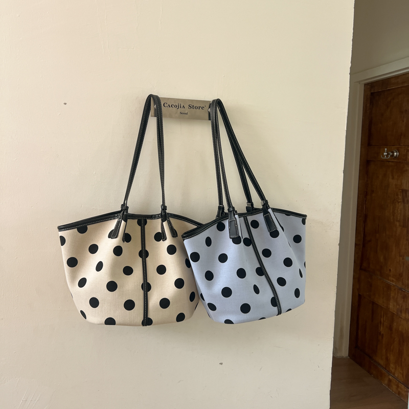 2026 กระเป๋าโท้ตลายจุดใหม่ ดีไ - Women'S Work Bags Designer บทวิจารณ์และราคา