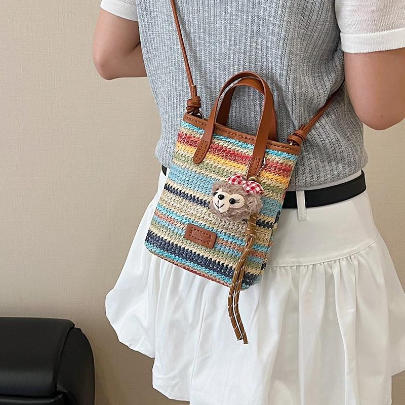 ชุดถักกระเป๋า DIY สำหรับผู้เริ - Women'S Retro Bags บทวิจารณ์และราคา