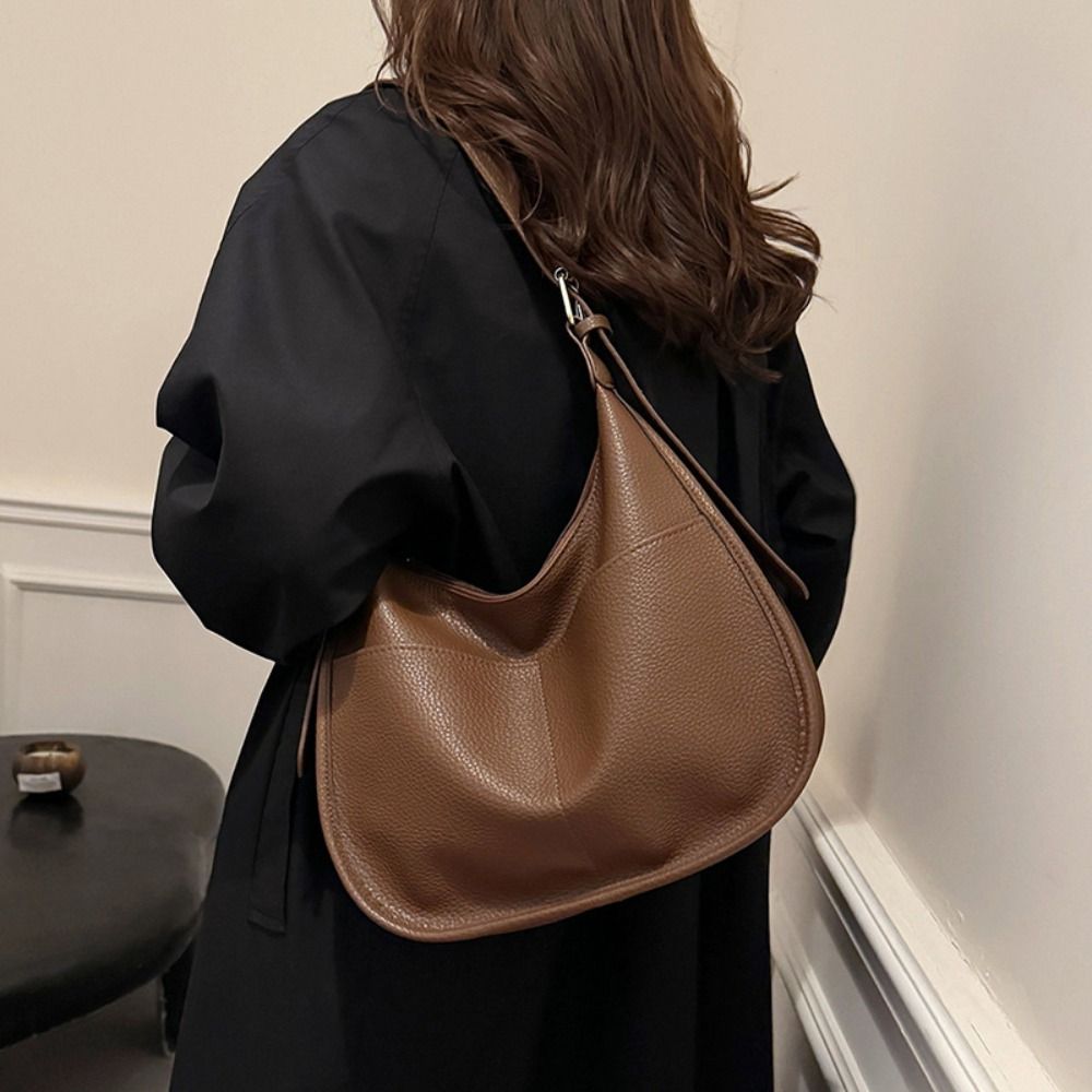 หนัง PU กระเป๋าโท้ทหนัง PU สีด - Women'S Work Bags Designer บทวิจารณ์และราคา