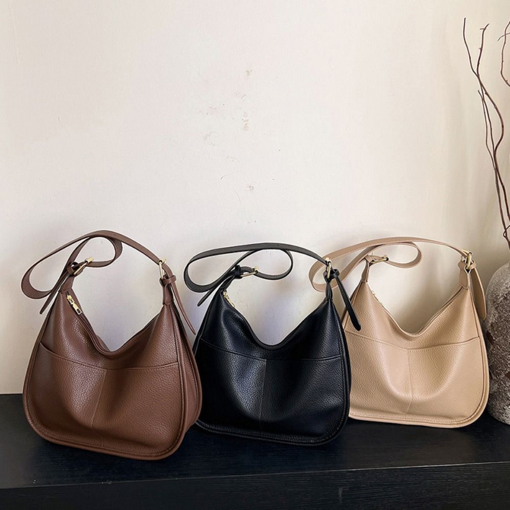 หนัง PU กระเป๋าโท้ทหนัง PU สีด - Women'S Work Bags Designer บทวิจารณ์และราคา
