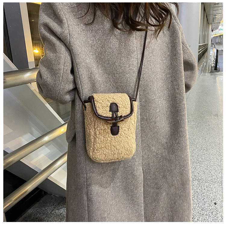 กระเป๋าโทรศัพท์ขนแกะแฟชั่นฤดูห - Women'S Bags Cross Body บทวิจารณ์และราคา