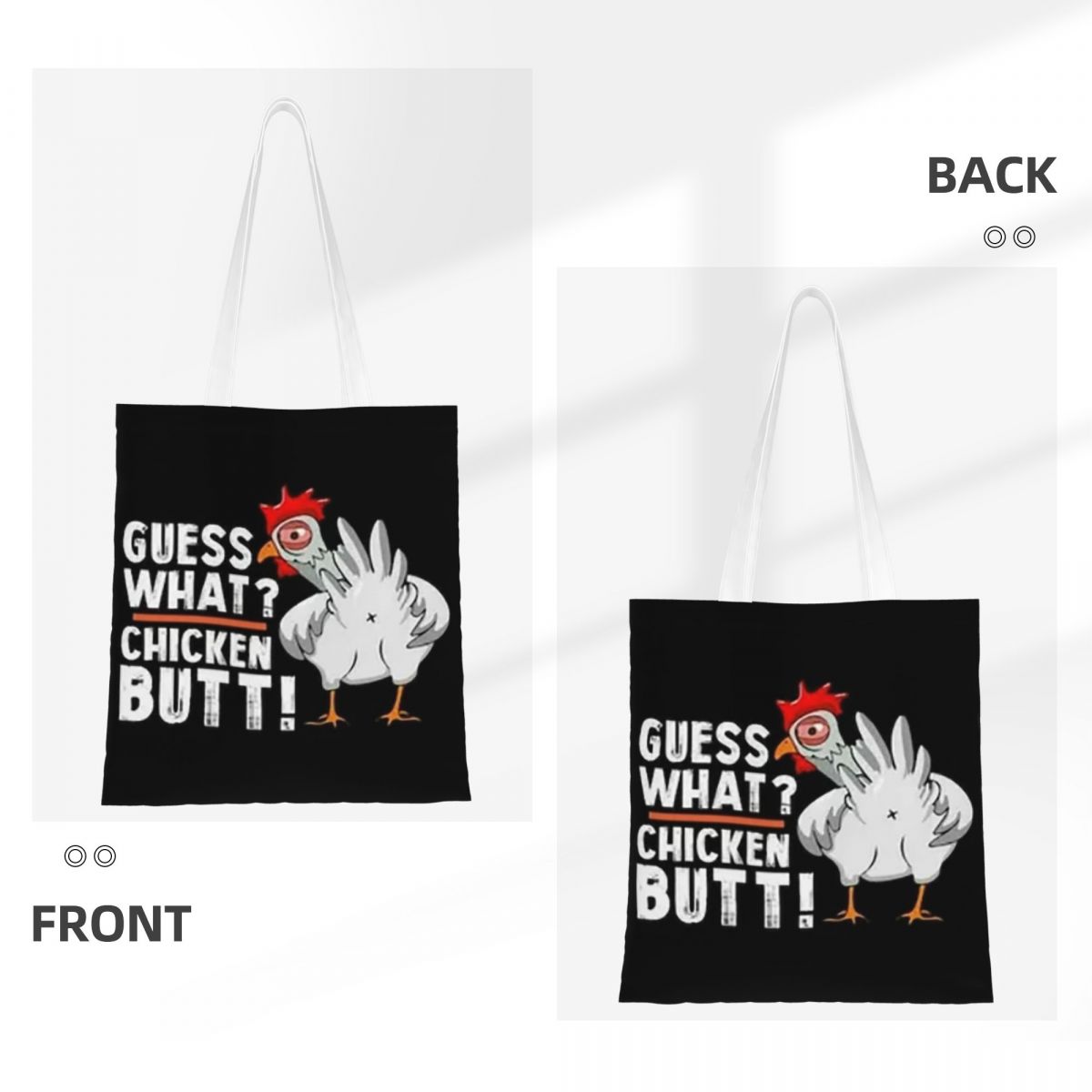 กระเป๋าช้อปปิ้งลายไก่ตลกๆ กระเ - Women Bags Guess บทวิจารณ์และราคา