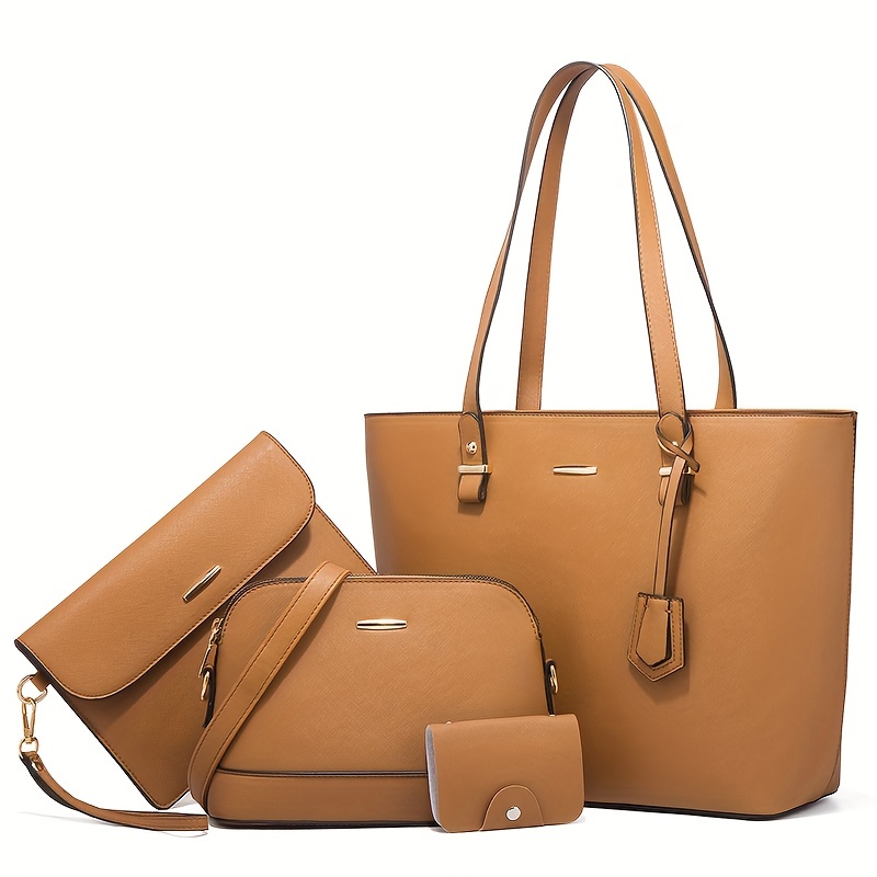 ชุดกระเป๋าแฟชั่นผู้หญิง 4 ชิ้น - Women'S Bags Cross Body บทวิจารณ์และราคา