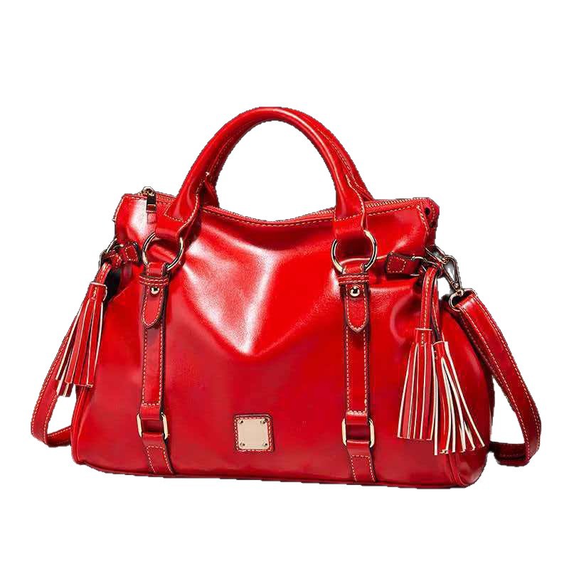 กระเป๋าโท้ทหนังนิ่มสไตล์เรโทรส - Women'S Work Bags Designer บทวิจารณ์และราคา