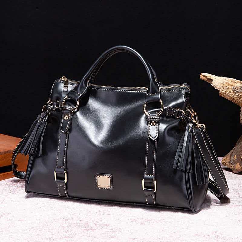 กระเป๋าโท้ทหนังนิ่มสไตล์เรโทรส - Women'S Work Bags Designer บทวิจารณ์และราคา