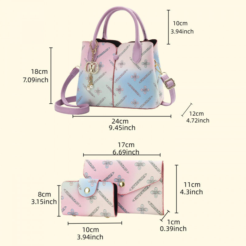 กระเป๋าชุดสามชิ้นสำหรับผู้หญิง - Women'S Crossbody Bags บทวิจารณ์และราคา